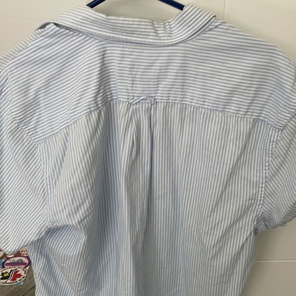 Lacoste Short Sleeved Dress Shirt Size 42 - Picture 5 of 6